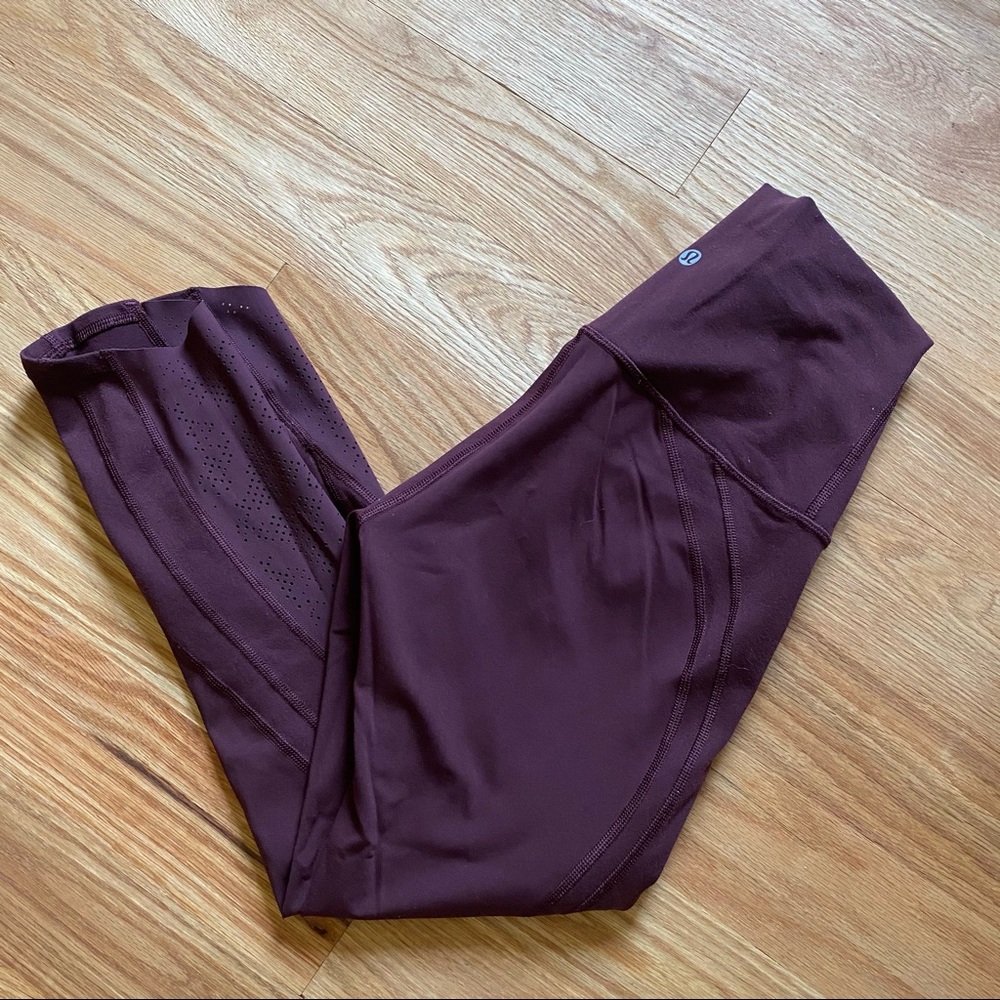 Lululemon High Rise, Mid Calf Leggings - New